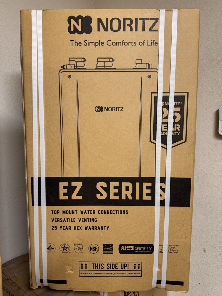 New Noritz EZ98DVNG EZ Series Whole Home Tankless Water Heater