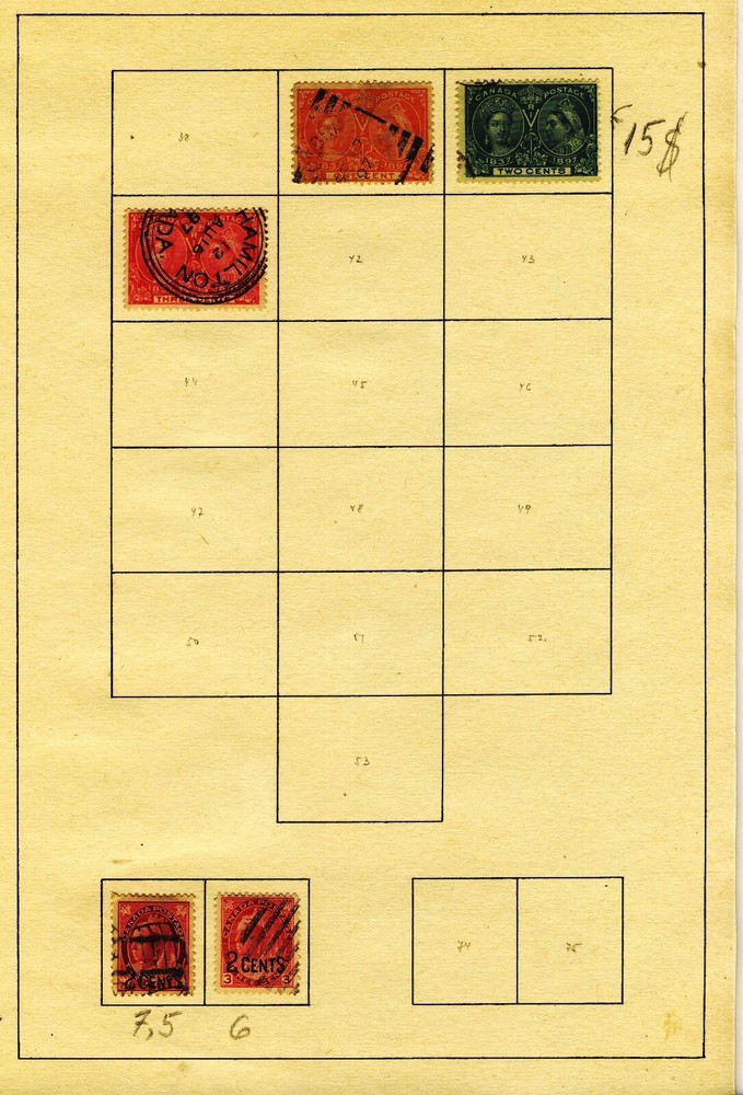 Canada 1897-1946 Used Collection 12 Scans