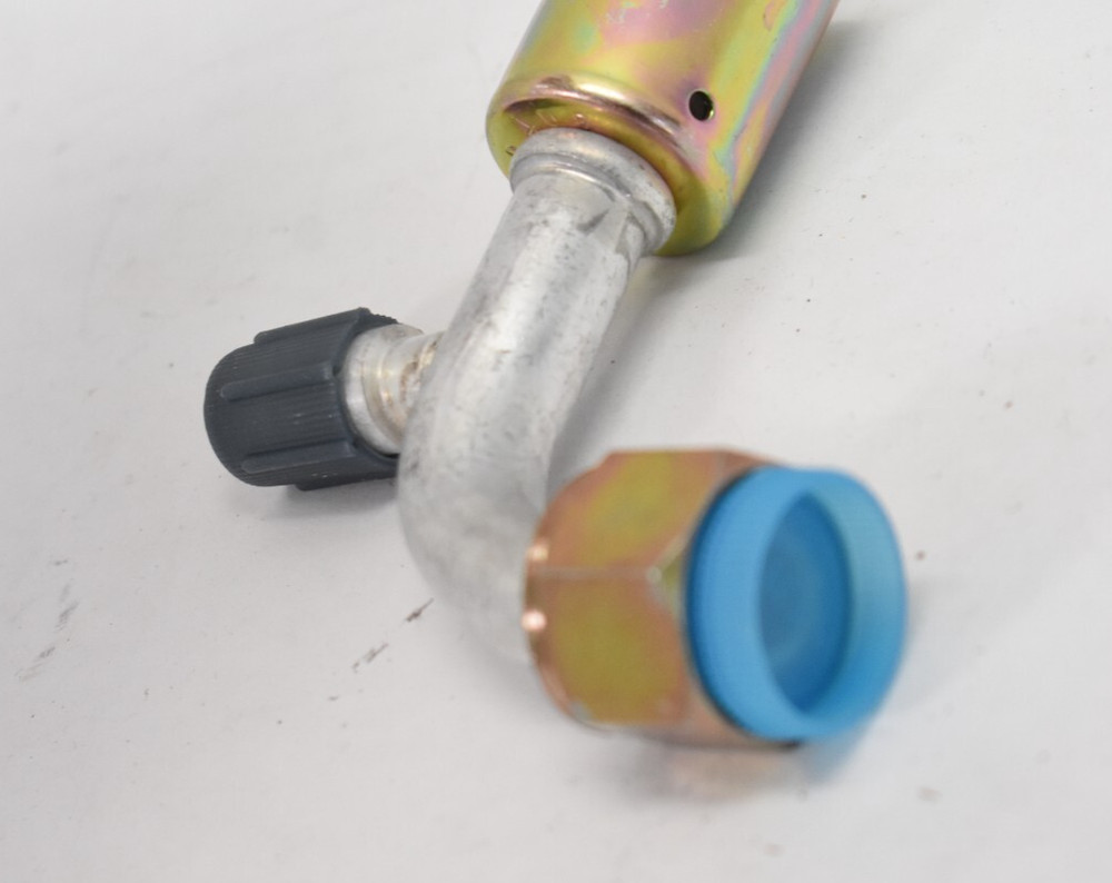 Universal Air Conditioner A/C Refrigerant Hose Fitting Replacement Unit 3/8"