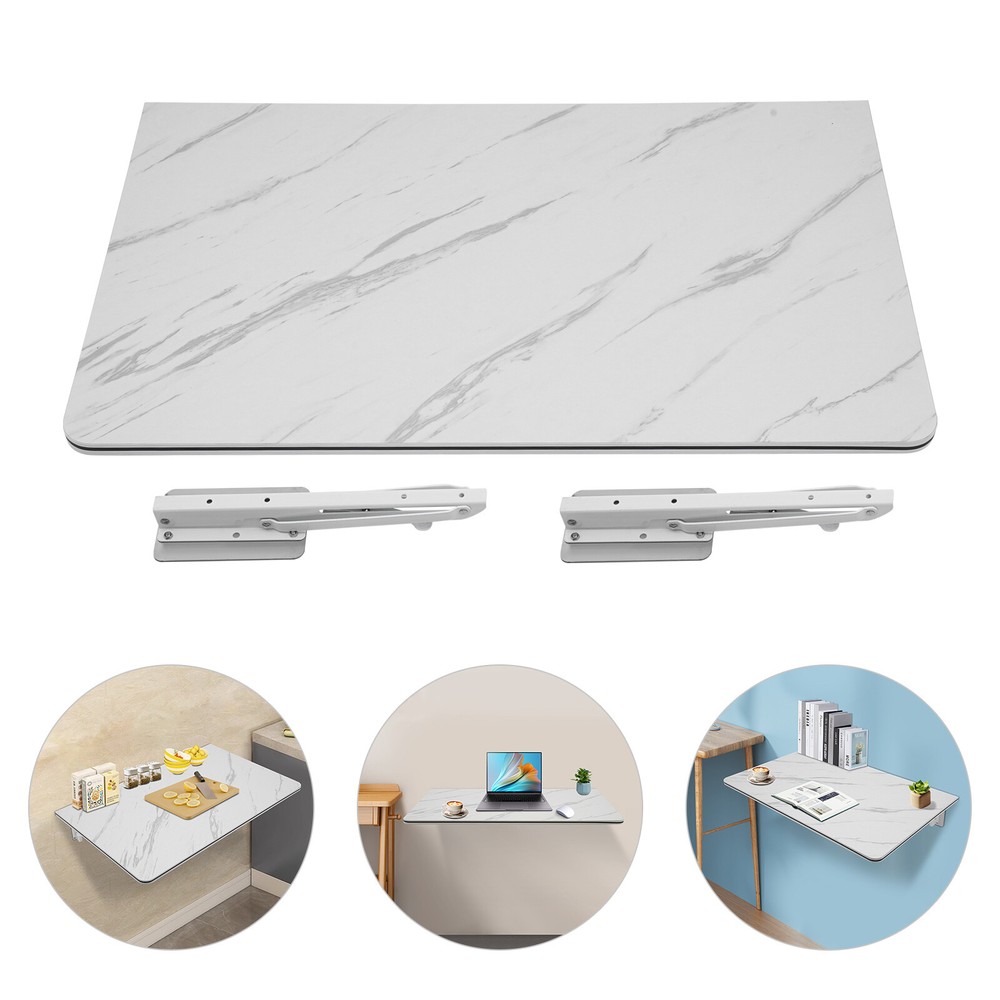 Folding Wall Desk Wall-mounted Foldable Table Wall Mounted Laptop Table Desk