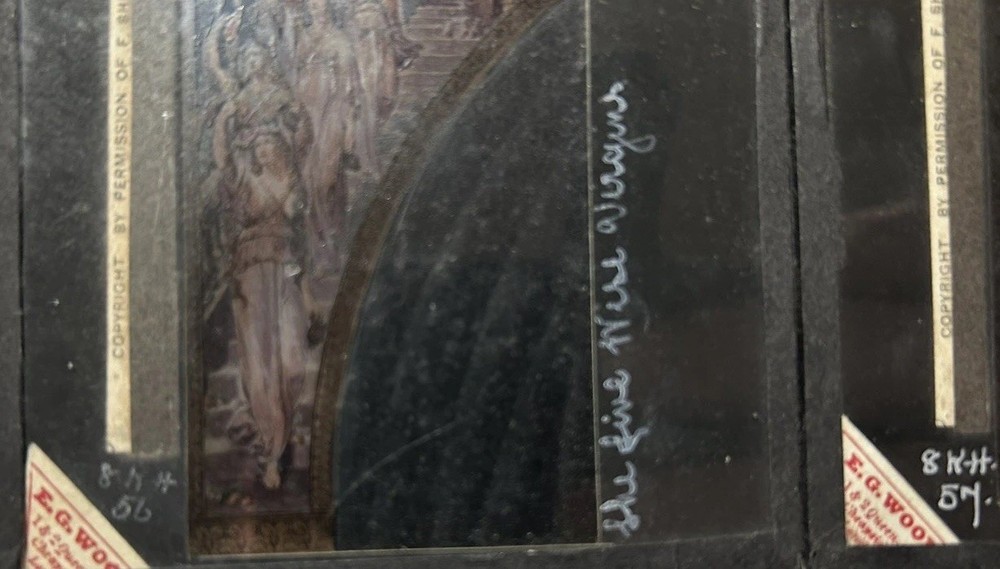 Magic Lantern Slides. ‘The Five Foolish & Five Wise Virgins’ Religous Art