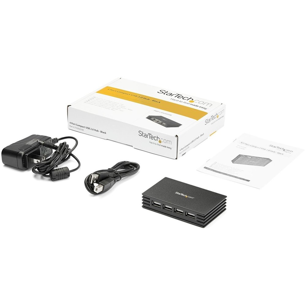 StarTech 4 Port Compact USB 2.0 Hub