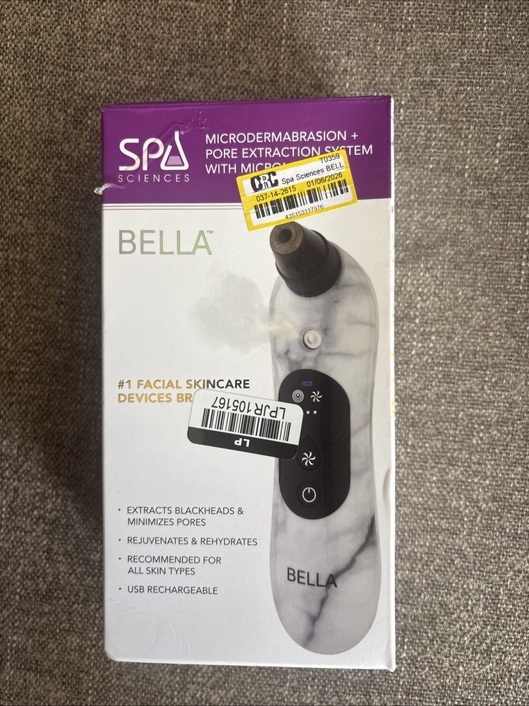 Spa Sciences - BELLA Microderm Pore Extractor & Nano Mister OPEN BOX/New