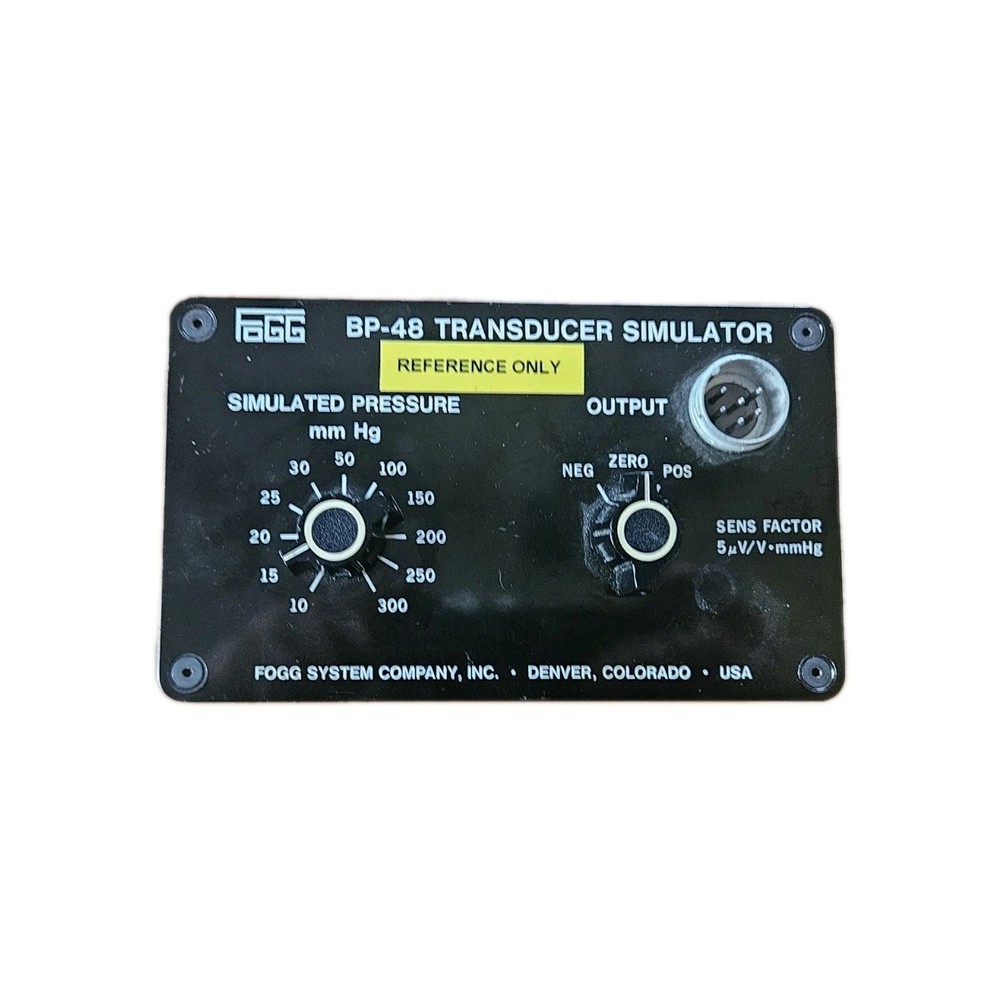 Fogg BP-48 Transducer Simulator