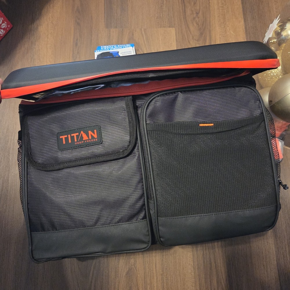 Titan 50 Can Eva Tabletop Black/Red