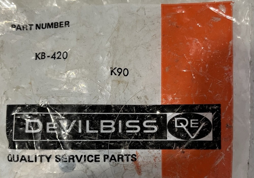 Devilbiss KB-420 Spray Gun Accessory/ Replacement Part Retaining Ring?