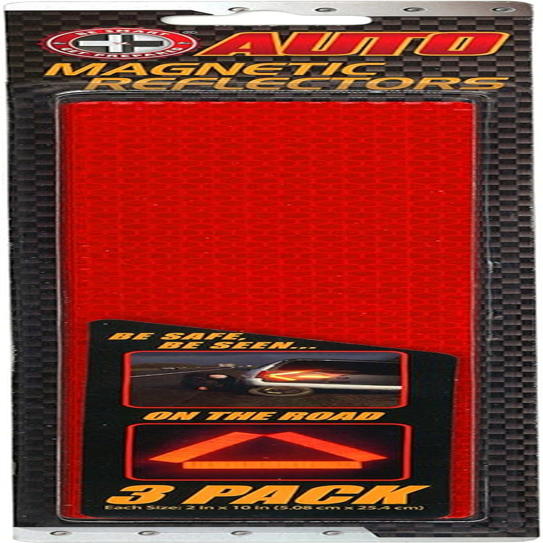 Magnetic Reflector Set (3-Pack) - Easy Install on Any Metal Surface