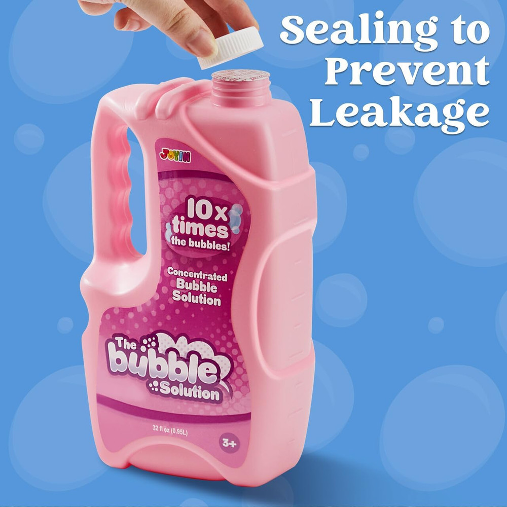 32 Oz Bubble Solution Refills (Close to 1L/ 2.5 Gallon), Concentrated Solution f