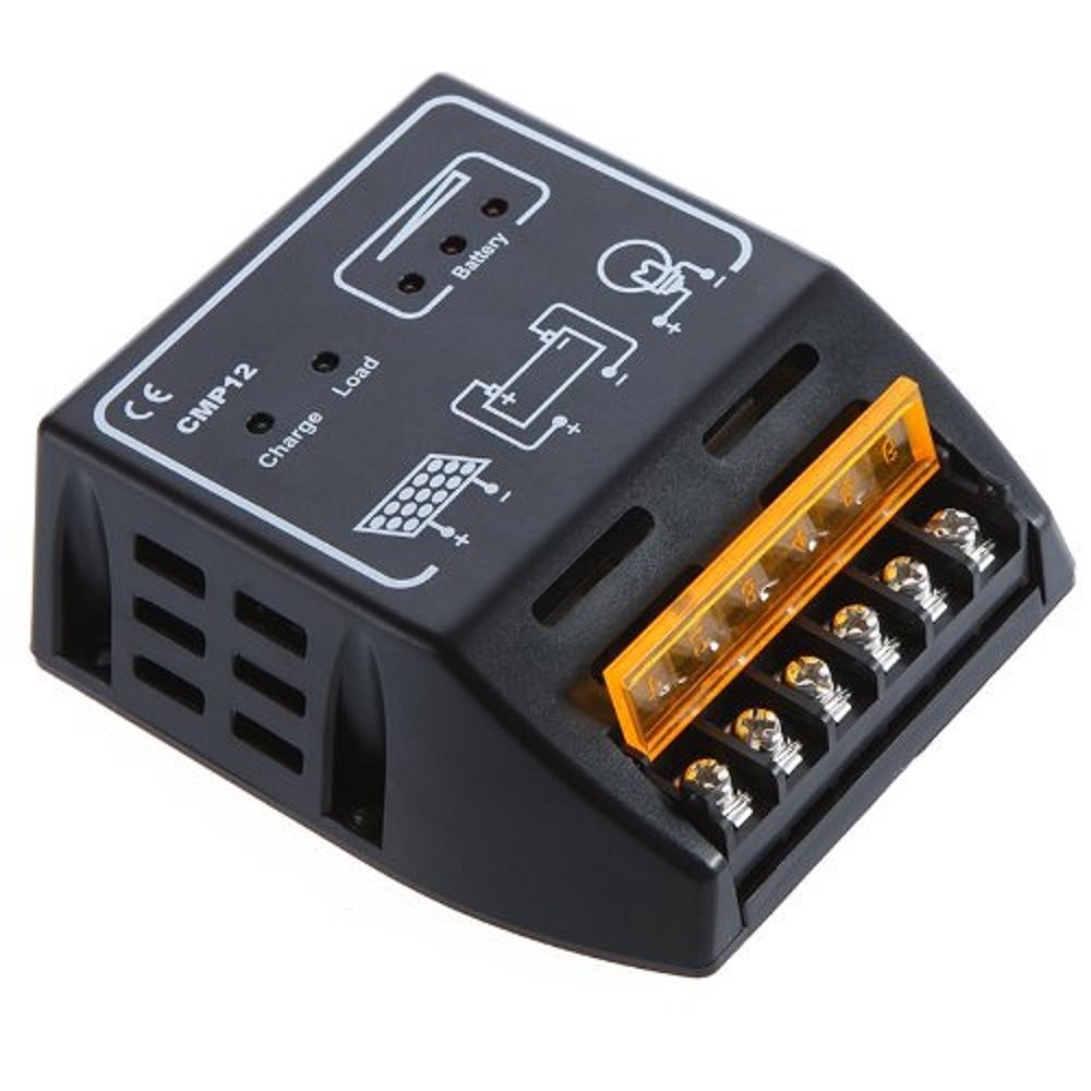 Solar Controller 10a 12v/24v Solar Charge Controller Solar Panel Battery Regu...