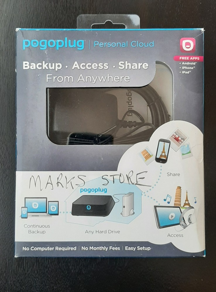Pogoplug Personal Cloud Backup Hardware NEW IN BOX use build Linux boot system