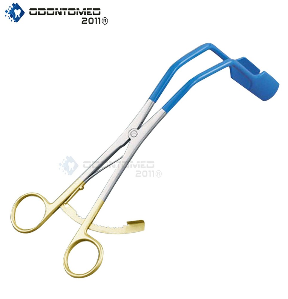 View-More Vaginal Lateral Retractor Blue Coated