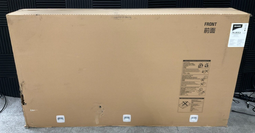 Sharp PN-L803CA 80" LED LCD Display PN-L803CA Open Box ✅❤️️✅❤️️ READ