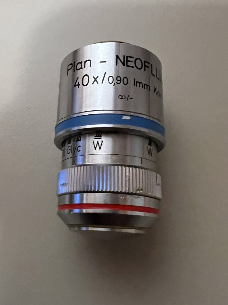 Zeiss Plan-NEOFLUAR 40x Imm Korr Multi Immersion Infinity Microscope Objective