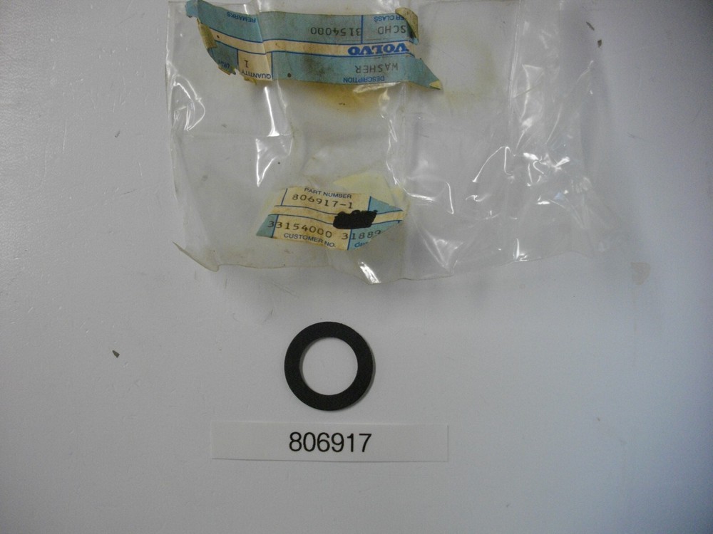 Volvo Penta 806917 Rubber Washer OEM