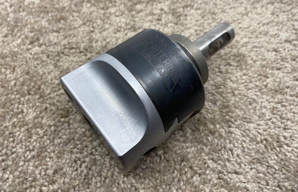 CRITERION 3/4" BORING HEAD - DBL-203 - 3/4" STRAIGHT SHANK