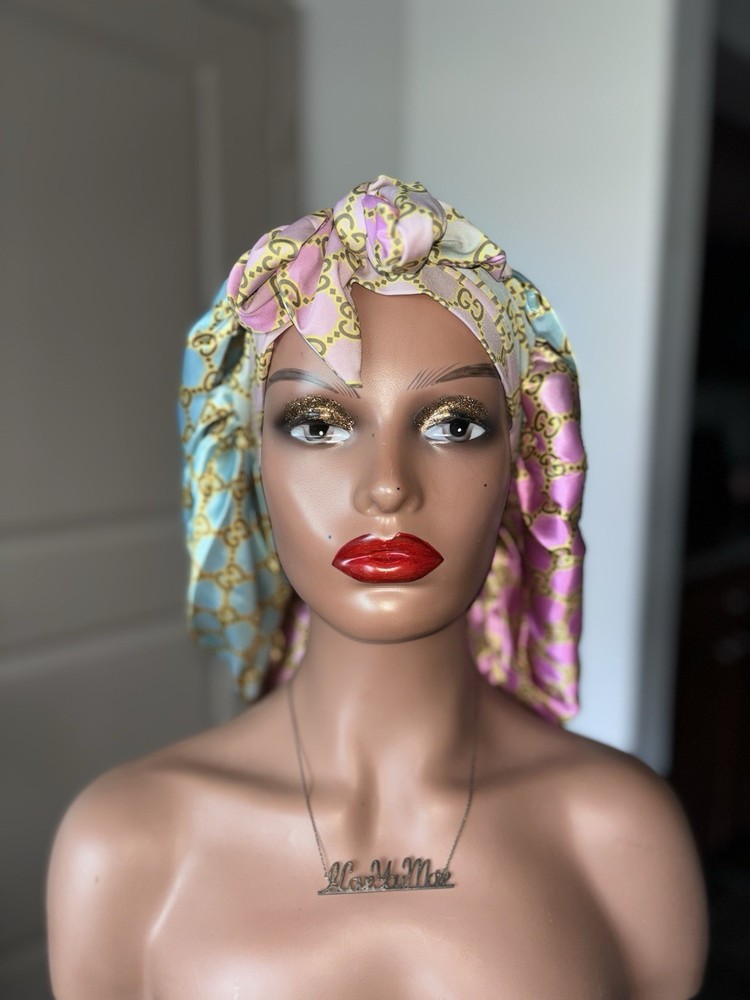 Jumbo Double-Lined Silk Bonnet