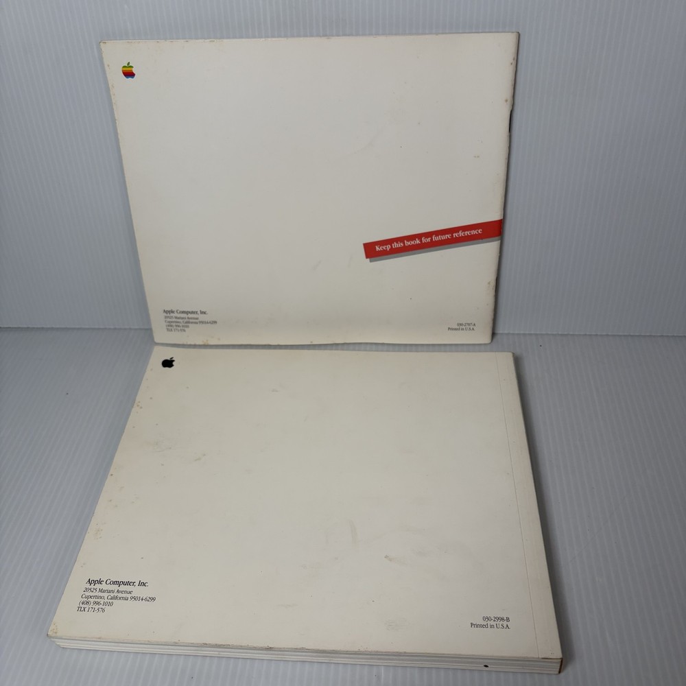 Apple Macintosh Performa 600 User's Guide & Getting Started Manual Set Vintage
