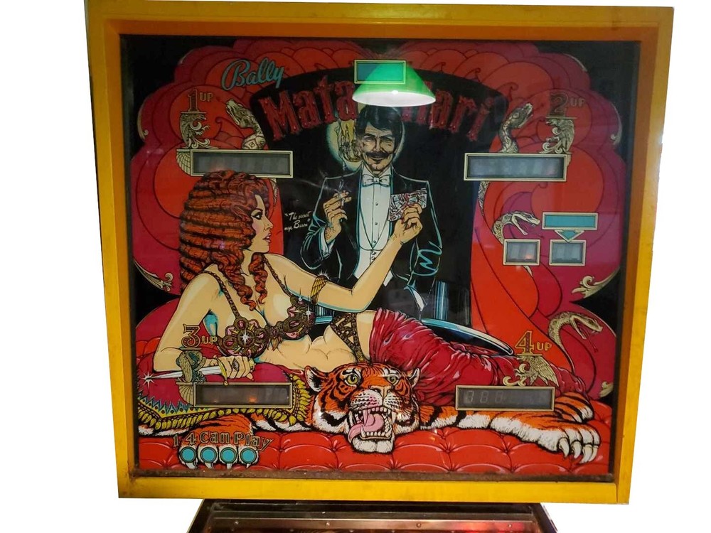 1978 Bally Mata Hari Pinball Machine