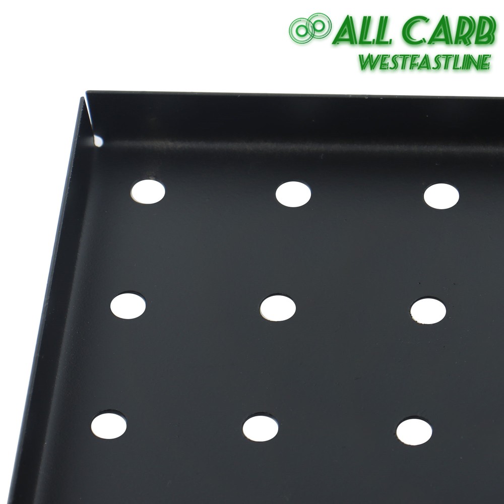 4 Pcs Metal Pegboards Black Peg Boards Wall Organizer Panel Storage Hanger Tool