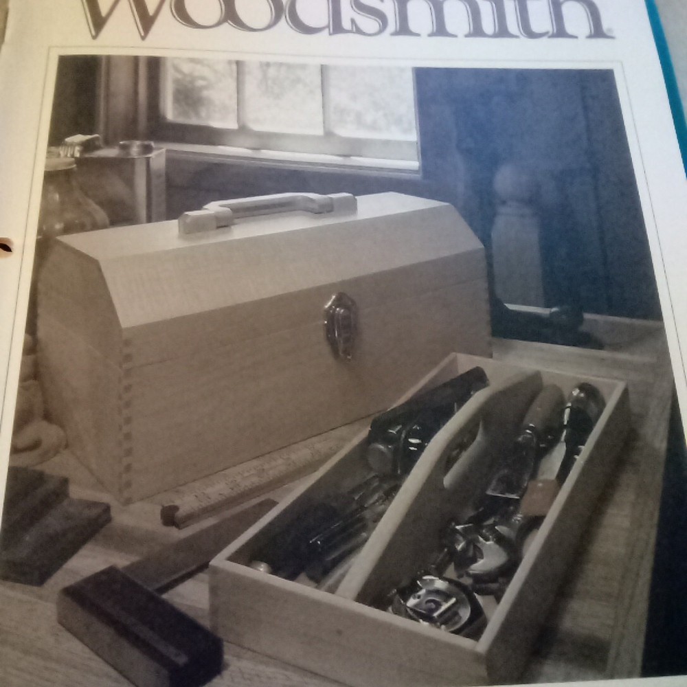 Woodsmith Notes From The Shop No. 63 Tool Box Chisel Case June 1989
