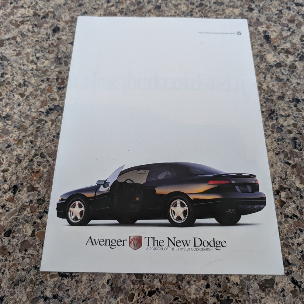 DODGE AVENGER ES BROCHURE