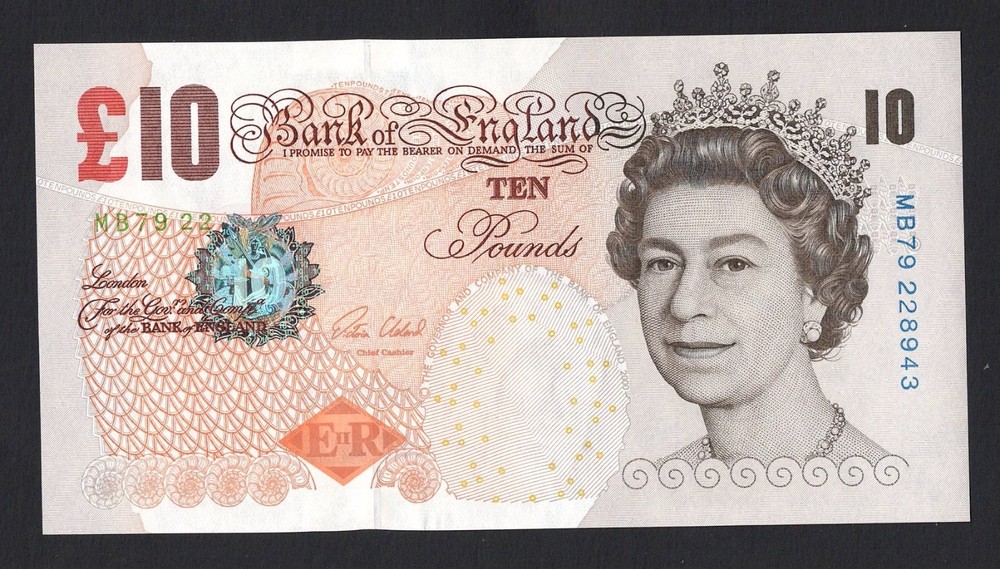 Great Britain 10 Pounds 2000 (ND 2015) P389e Uncirculated
