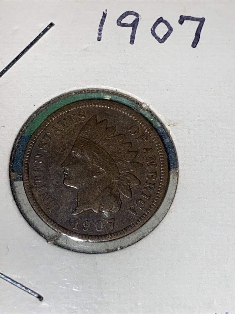 1907 P Indian Head Cent •#250515