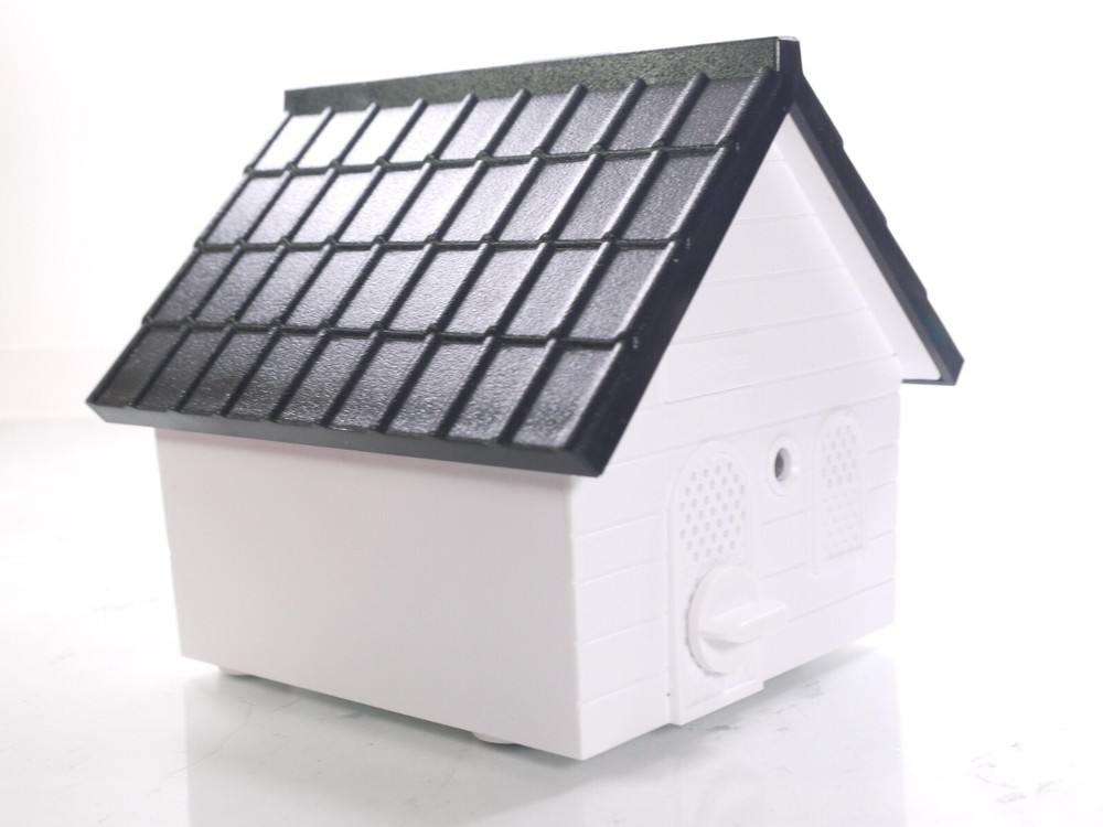 2 Sonic Bark Control Device with Decorative Touch! Small House NO BOX