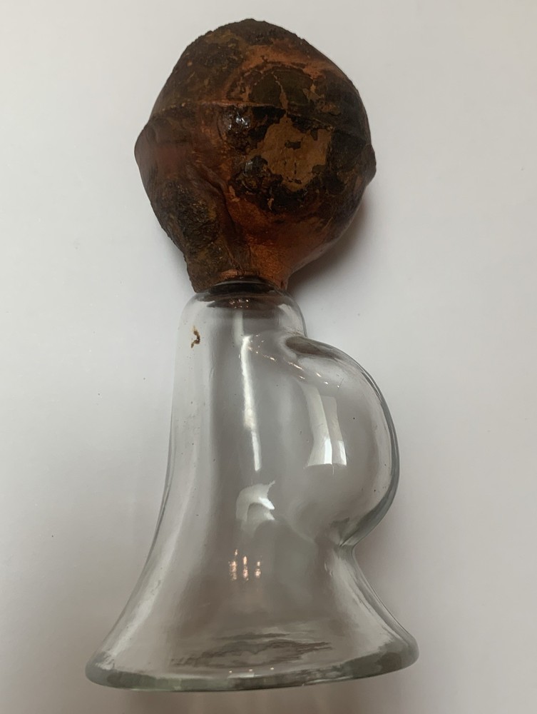 Vintage Glass Breast Pump