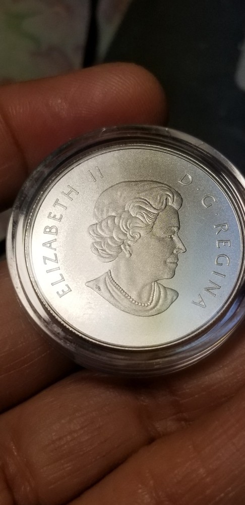 O Canada 2014 Proof Gem $10 Silver Coin Moose.
