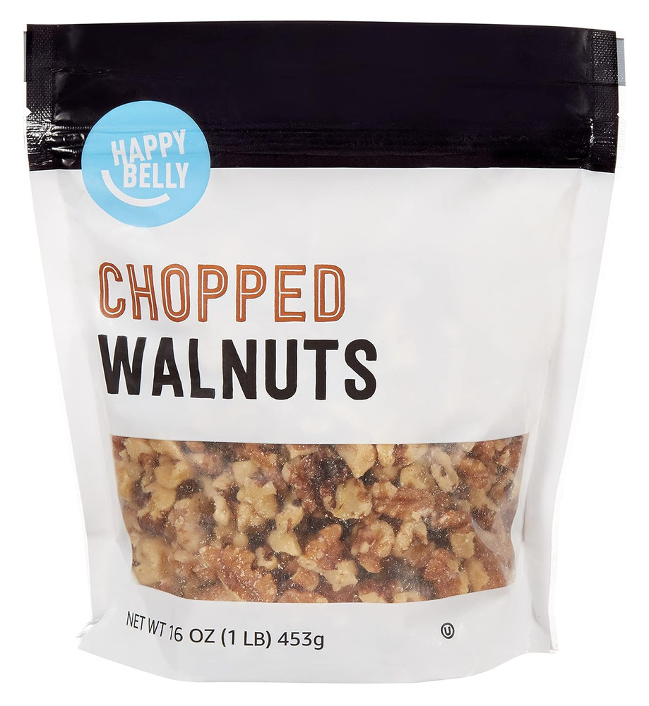 Amazon Brand - Chopped Walnuts, 16 Ounce