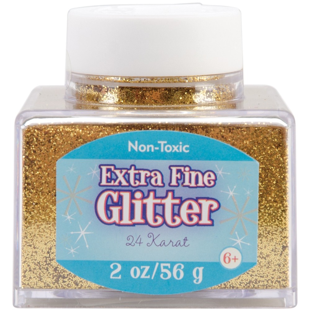 Sulyn Extra Fine Glitter 2oz-24k - 4 Pack