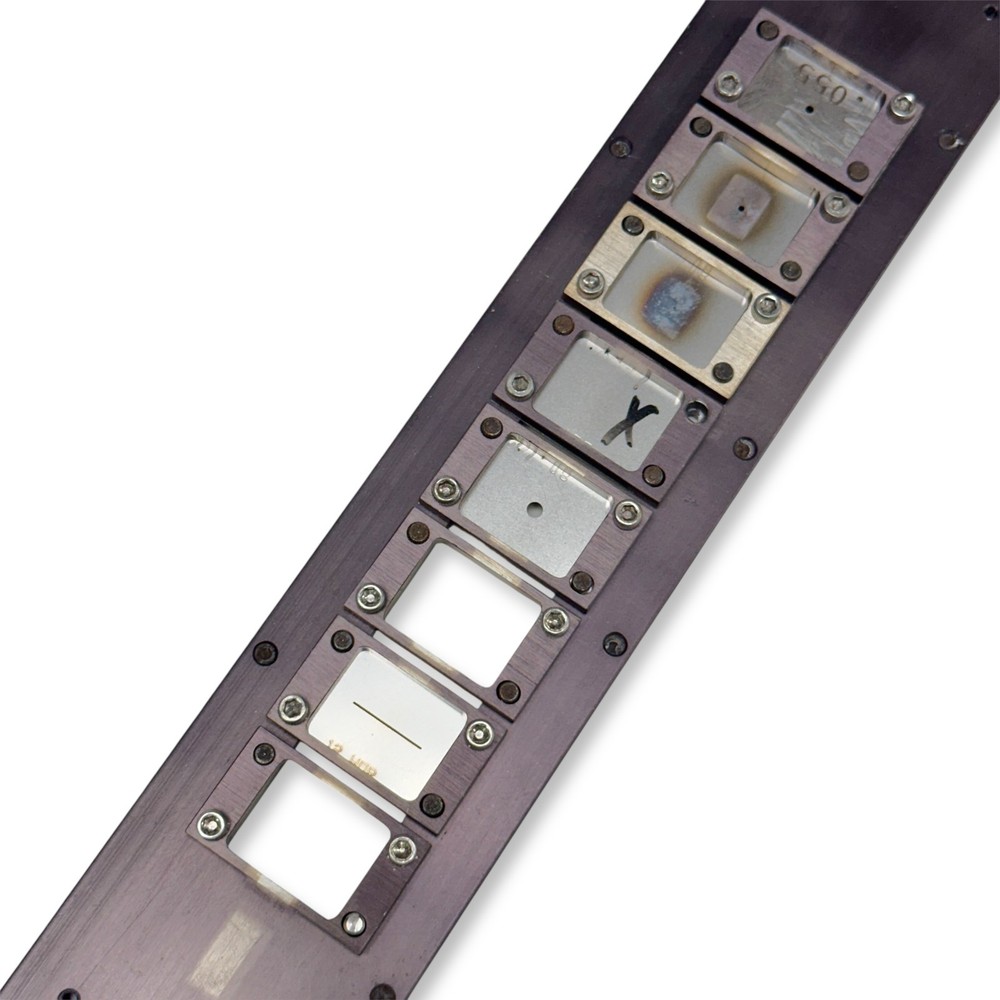 Industrial Multi-Aperture Slider Plate Target Carrier Optical Microscope Part