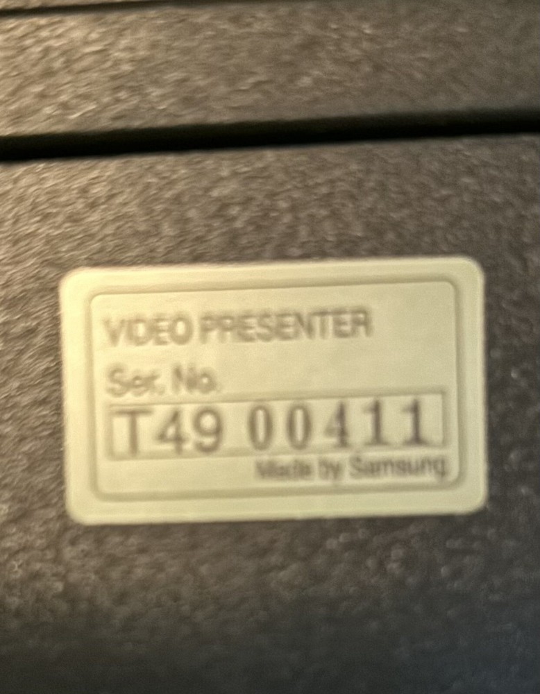 Samsung SDP-950R Digital Presenter Overhead Projector Document Camera Working