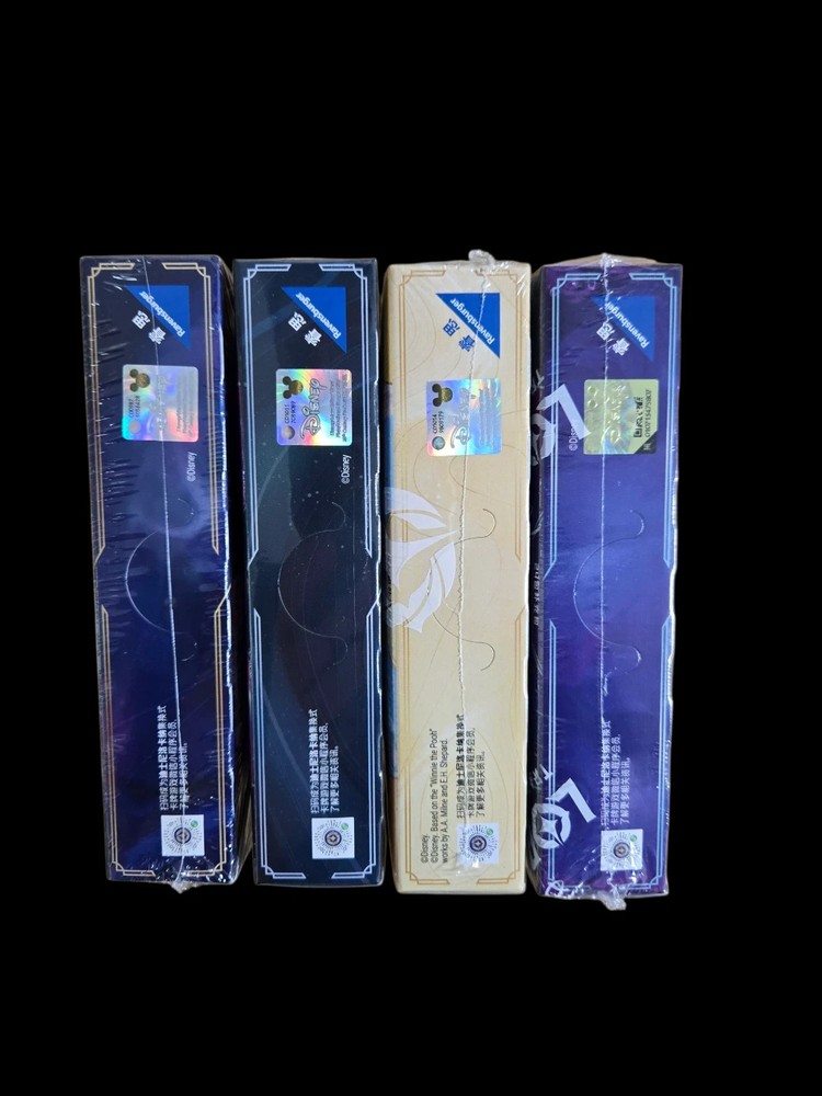 Lot 4 Disney LORCANA Chinese The First Second Third Fourth Chapter BOOSTER Boxes