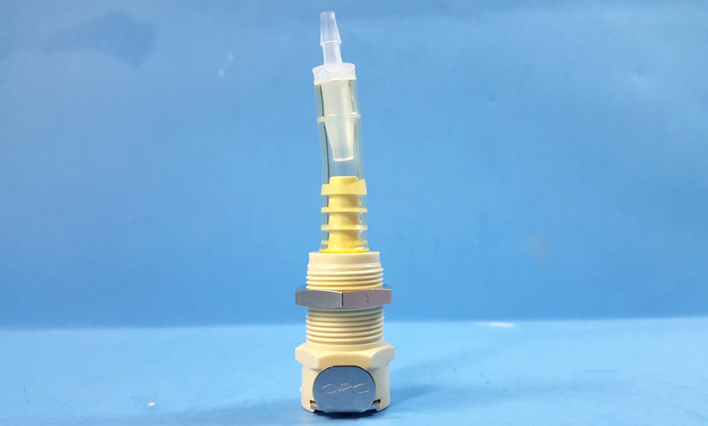 One Pc- Barb Non-Valved panel Mount Coupling Body, PLC1600412, CPC, 1/4 Hose