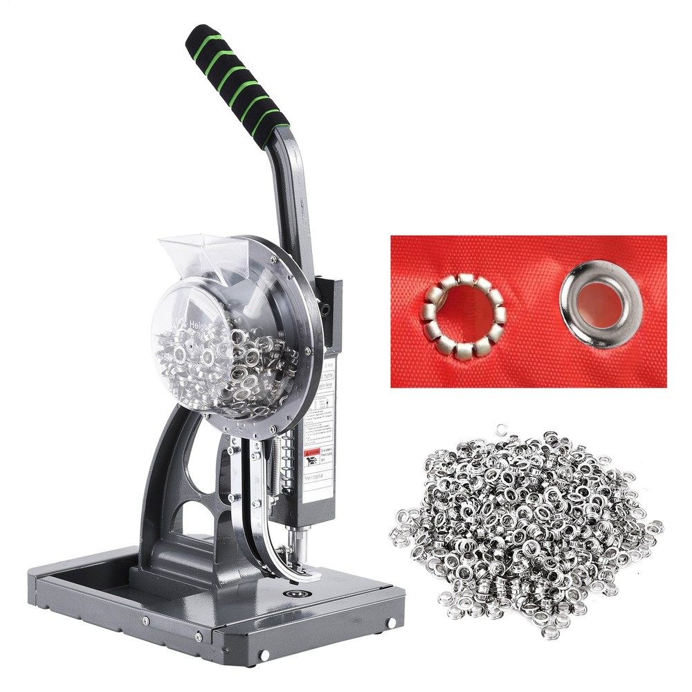 Grommet Tool Kit Hand Press Eyelet Setter Machine 3/8 inch