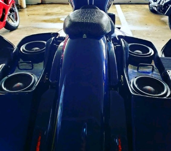 Harley-davidson Saddlebag 6.5 Subwoofer Drop In Ported Boxes