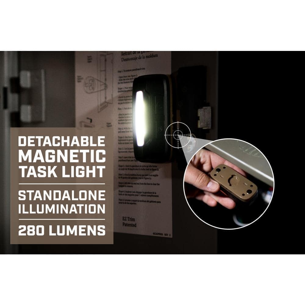 SPEC OPS Rechargeable LED Headlamp with Removable Light