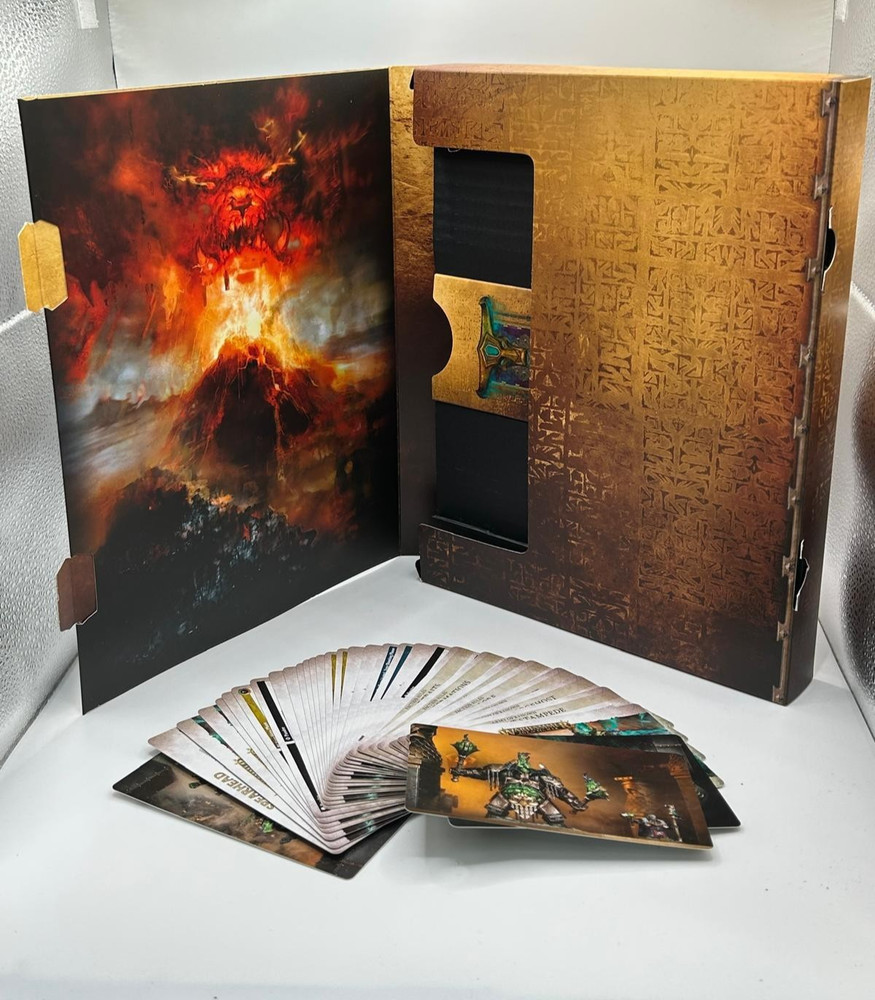 Warhammer 40K GW Helsmiths Of Hashut Codex And Datacards