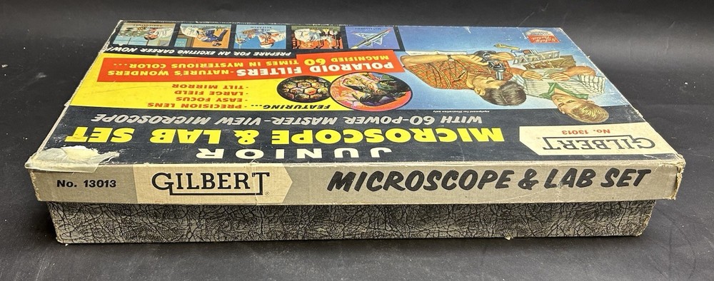Gilbert Junior Microscope And Lab Set No. 13013