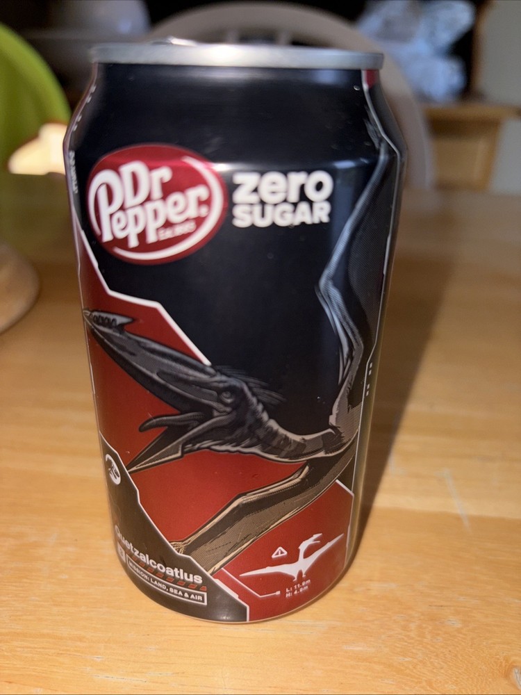 Dr. Pepper Zero Sugar 1 Empty Can