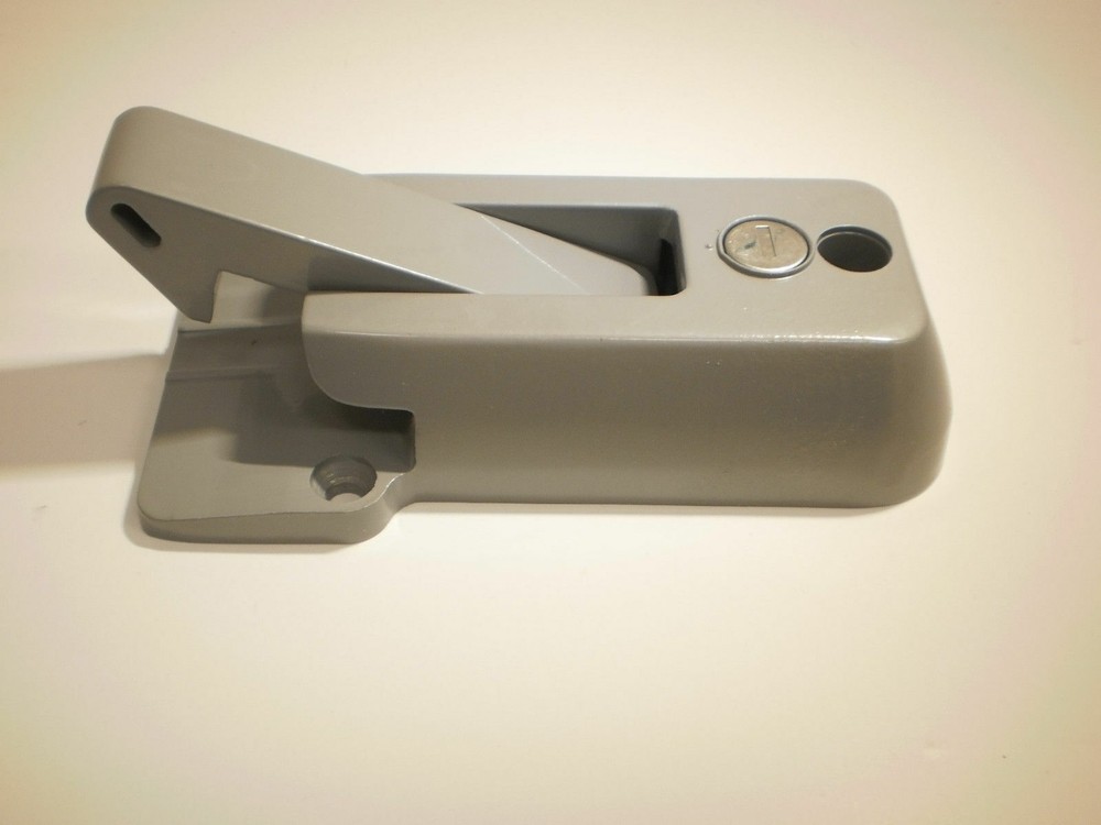 3- KEYED ALIKE Locking Cargo Trailer Cambar Door Auto Latching Vise Lock Cam Bar