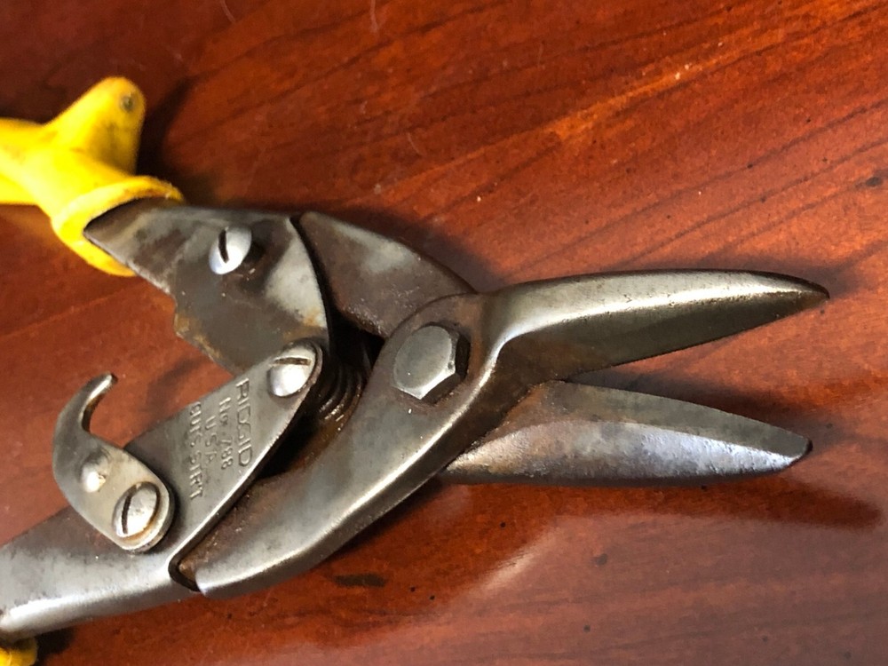 Ridgid Tools-Aviation Snips #788 Straight Cut