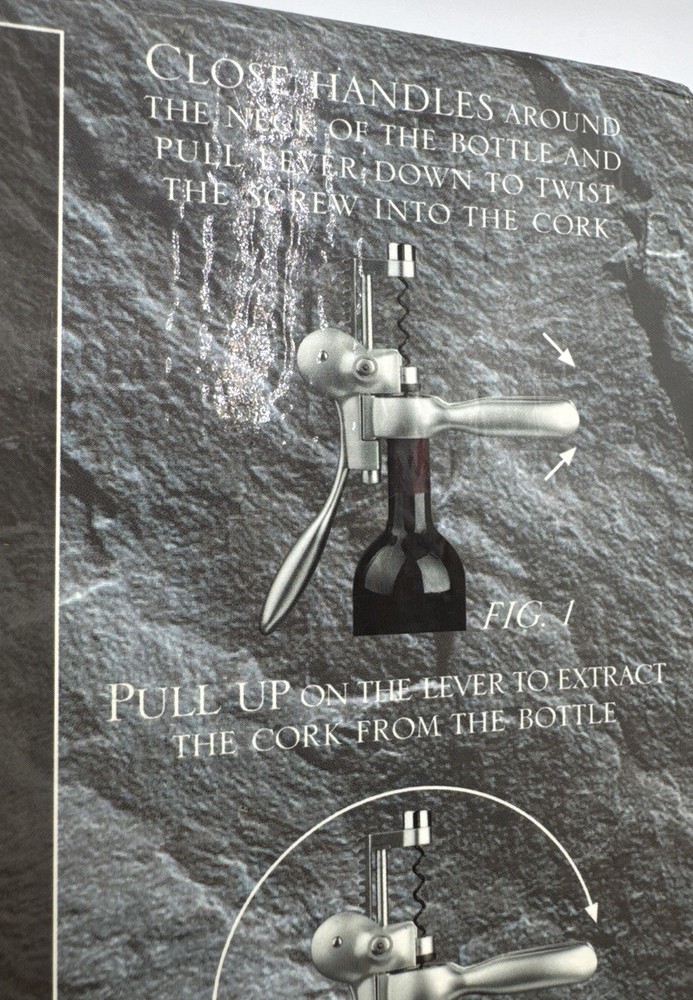 Professional Corkscrew Wine Tool Kit Original Box