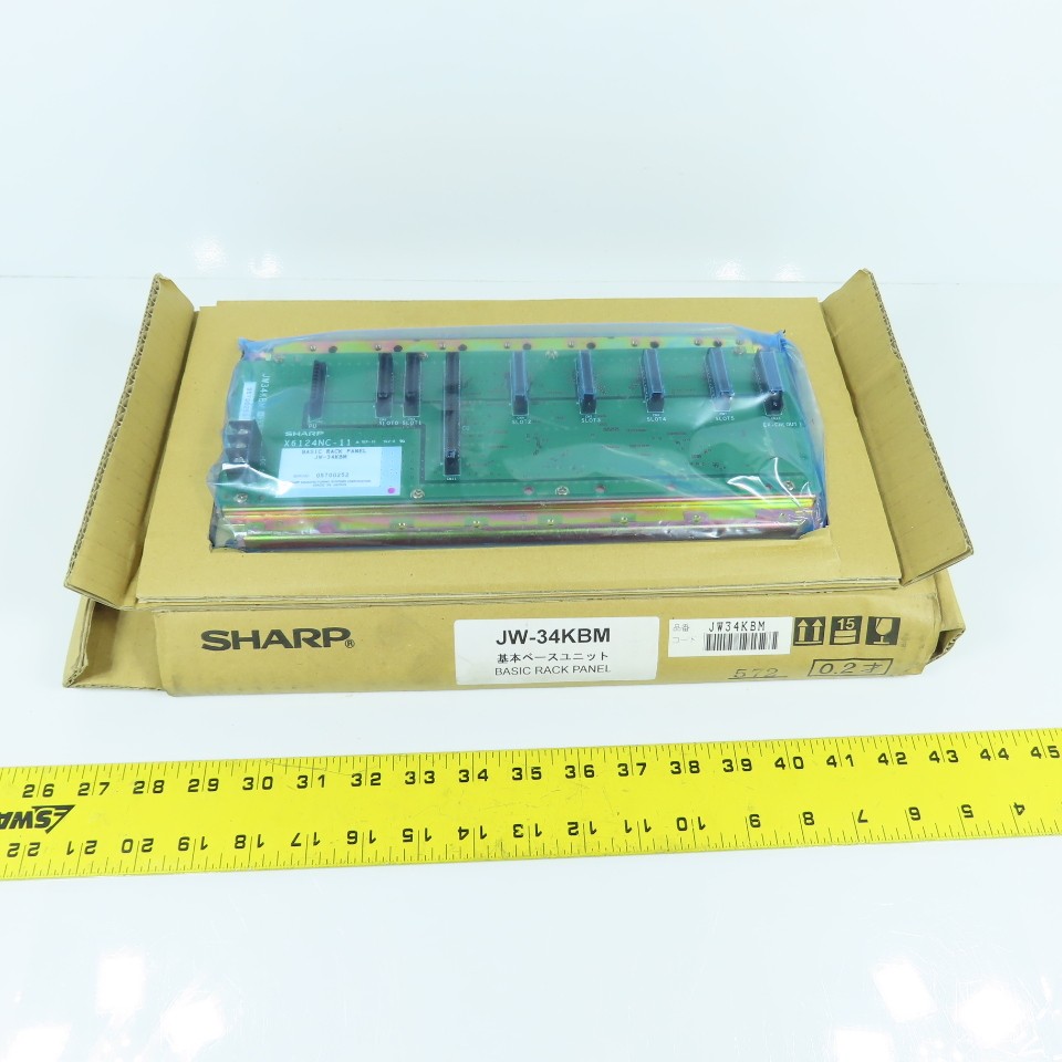 Sharp JW-34KBM Basic Rack Panel Chassis 5-Slot NEW
