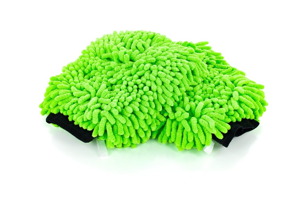 Premium Chenille Microfiber Wash Mitts for ScratchFree Car Detailing 2Pack