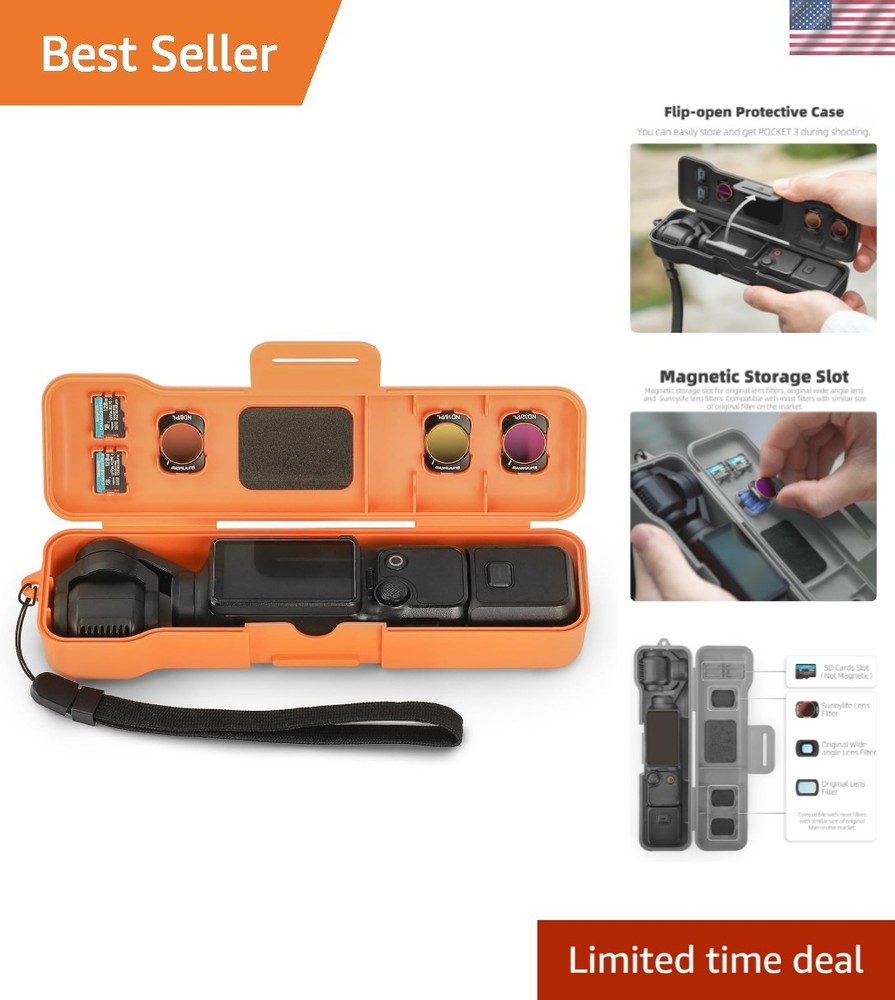Waterproof Travel Case for DJI Osmo Pocket 3 - Compact Protective Solution