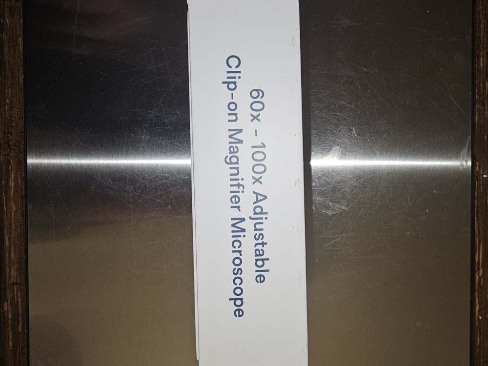 clip-on magnifier microscope for cell phones.