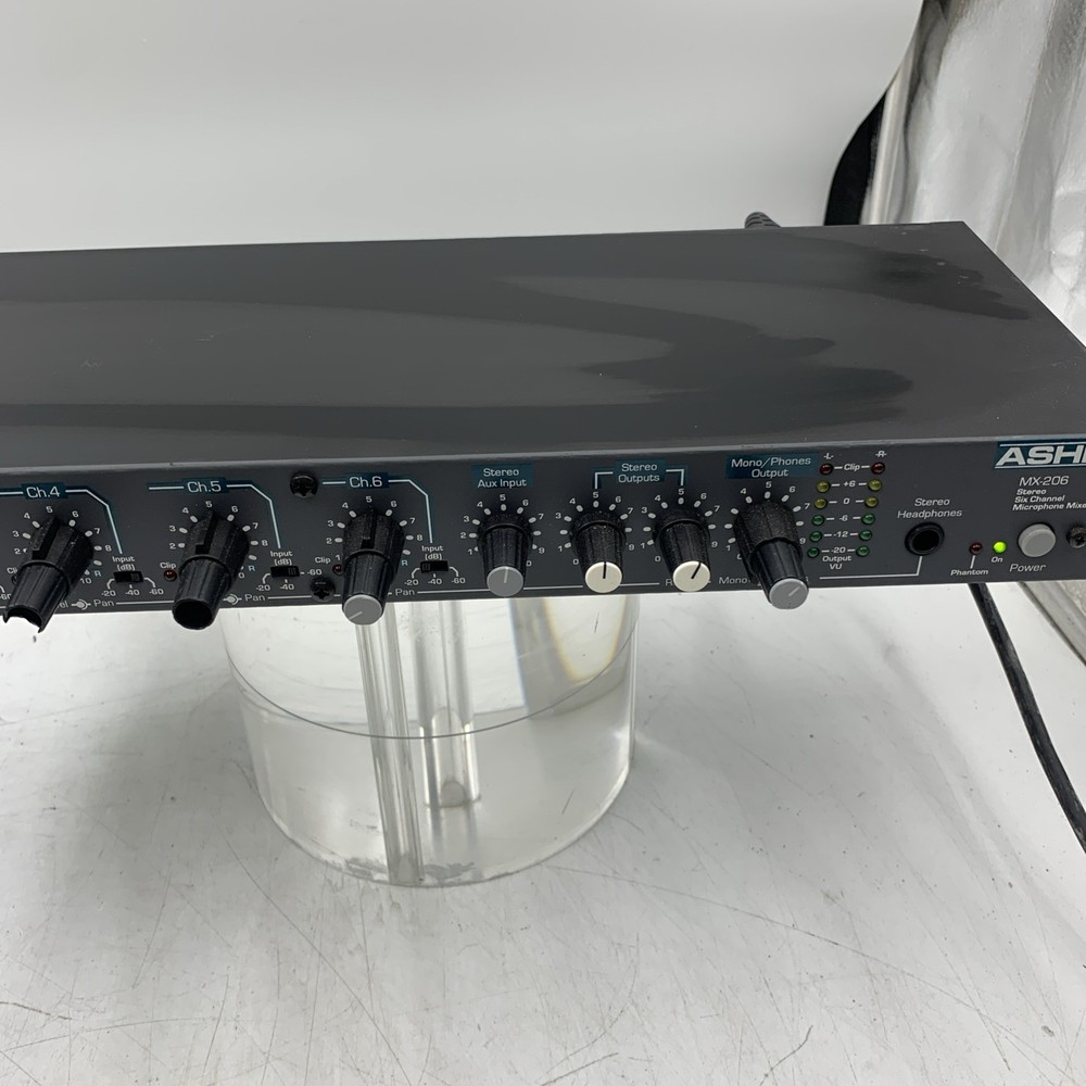 Ashly MX-206 Stereo Microphone/Line Mixer